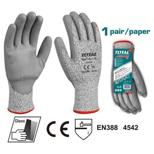كفوف عمال ضد القطع Total TSP1701-XL كفوف عمال ضد القطع Total TSP1701-XL