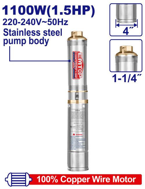 4" Deep Well Submersible Pump