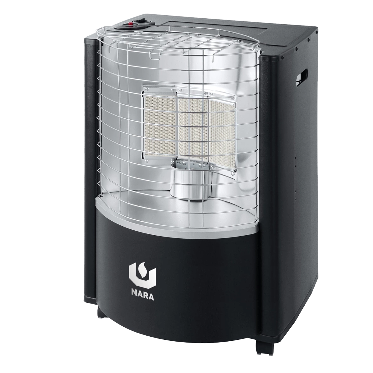 مدفأة غاز Nara بثلاث إعدادات للحرارة بألواح سيراميك مع أمان كامل مدفأة غاز Nara بثلاث إعدادات للحرارة بألواح سيراميك مع أمان كامل