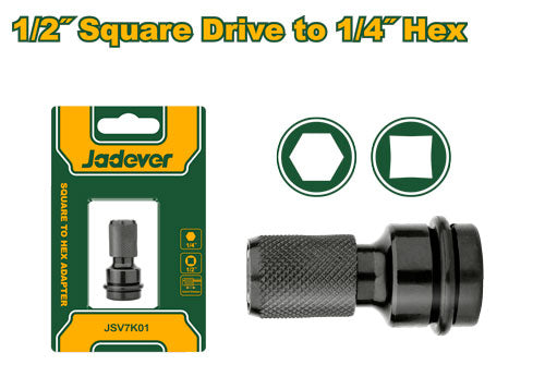 JADEVER Square to Hex Adapter