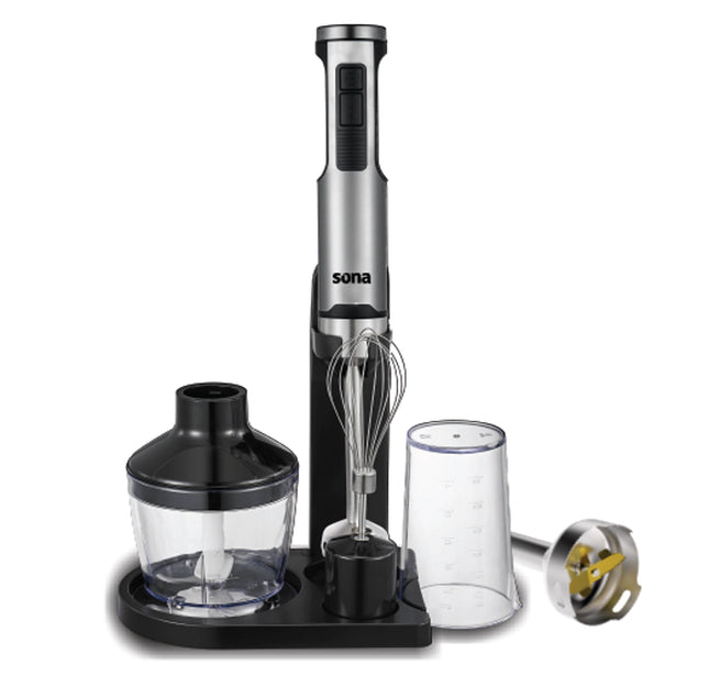 Sona Hand Blender 2000W 800 ml Titanium blade with chopper