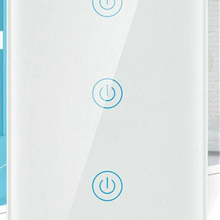 MOES - Zigbee Smart Switch - 3Gang - US Type - White