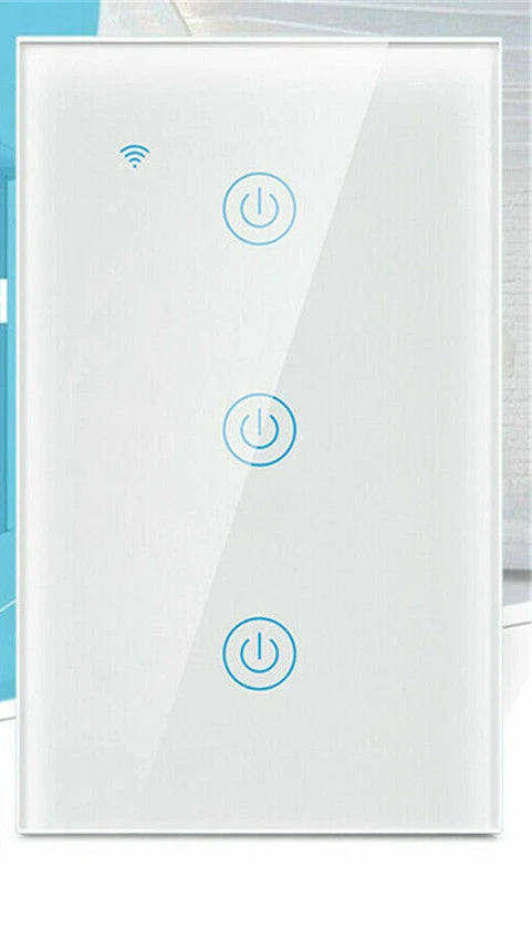MOES - Zigbee Smart Switch - 3Gang - US Type - White