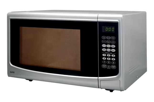  Sona Microwave Oven 45L with Grill – Silver