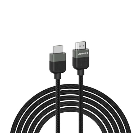 Lenyes AX130 HDMI to HDMI Cable - 1.5 Meters - 4K Ultra HD Support - High-Speed Audio & Video Transfer - Gold-Plated Connectors - Durable PVC Jacket - Black