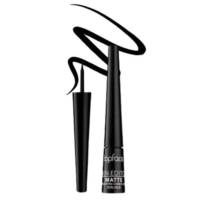 TopFace Skin Editor Matte Black Eyeliner Dipliner