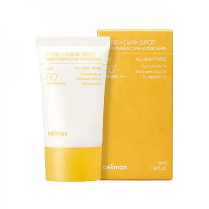 Celimax Brightening Sunscreen SPF50+ Pore Care 50ml