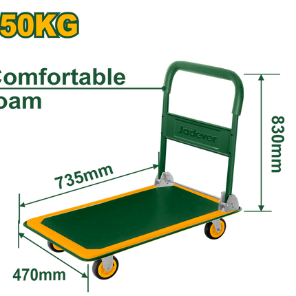  Jadever Foldable Platform Hand Truck