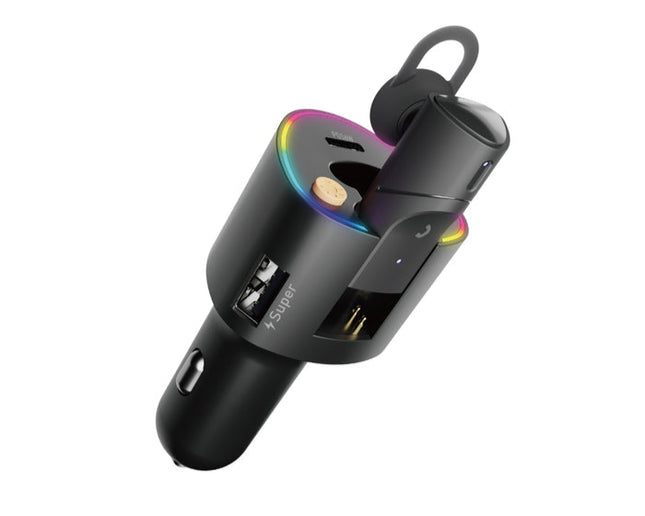 LENYES CA888 Car Charger - Black