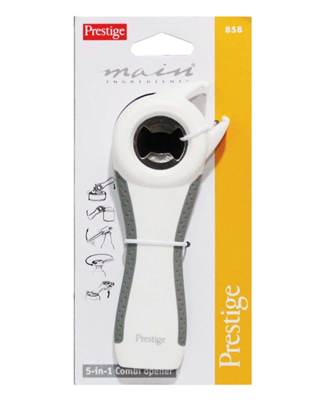  Prestige 5-IN-1 Combi Opener – White