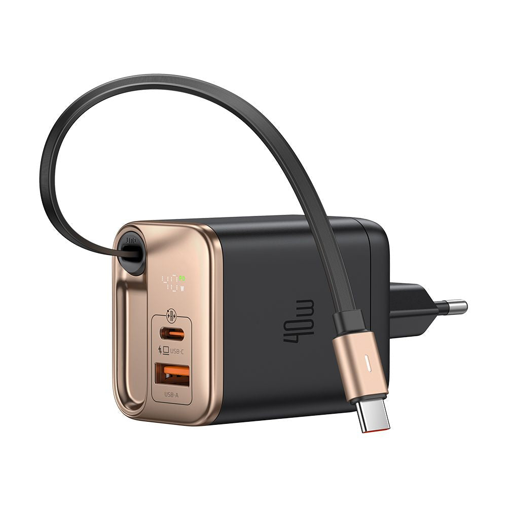 شاحن ماكدودو CH-4280 FreeGo 40W GaN ثنائي شاحن ماكدودو CH-4280 FreeGo 40W GaN ثنائي