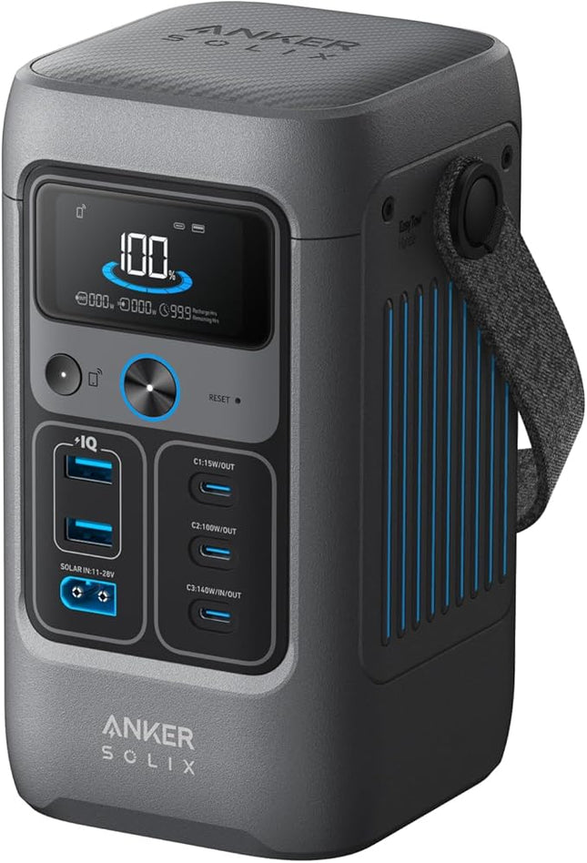 A17270Z1 Anker SOLIX C200 DC Portable Power Station  Dark Gray