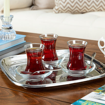 Emprise 8-Piece Tea Glass Set 108ml - Elegant Design
