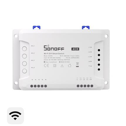 4CHPRO SONOFF 4CHR3 & 4CHPROR3 4-gang Wi-Fi Smart Switch with RF Control
