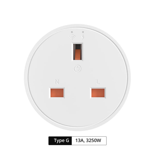 مقبس ذكي S60 بتقنية Zigbee 3.0 (بريطاني - نوع G)