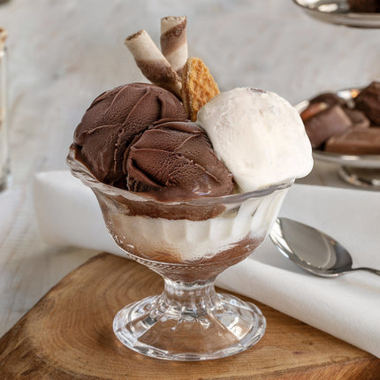 Leona 2-Piece Ice Cream Bowl Set - Elegant Dessert Bowls