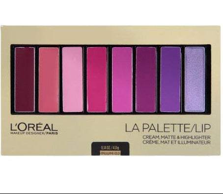 L'Oréal Paris La Palette Lip Plum 02 Velvety Lipstick