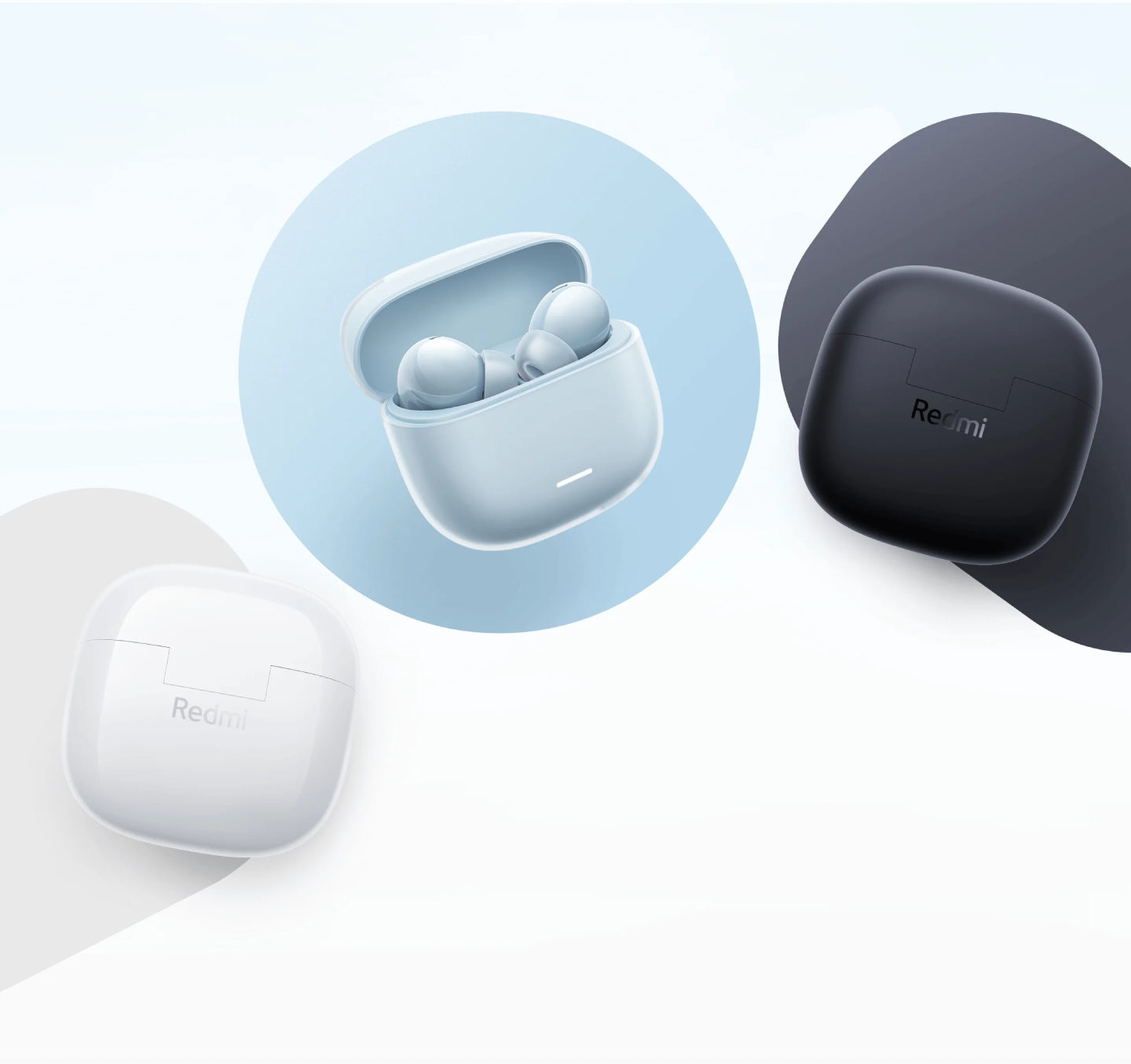 سماعات ريدمي بودز 6 لايت (Redmi Buds 6 Lite) - عزل ضجيج نشط هجين بقدرة 40 ديسيبل مع بطارية تدوم حتى 38 ساعة سماعات ريدمي بودز 6 لايت (Redmi Buds 6 Lite) - عزل ضجيج نشط هجين بقدرة 40 ديسيبل مع بطارية تدوم حتى 38 ساعة