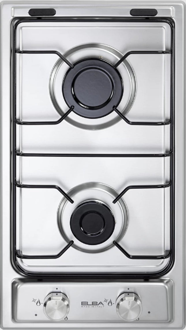 Elba EN30-200 XD Built-In Gas Hob 30 cm – Burners, Stainless