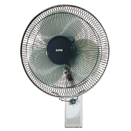 Sona Wall Fan 16 inch 3 Blades and 3 speeds