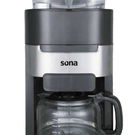 Sona American Coffee Maker with Grinder1.5 L 1050W