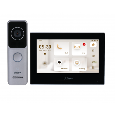 Dahua KTW02 Wi-Fi Villa Door Station& IP Indoor Monitor