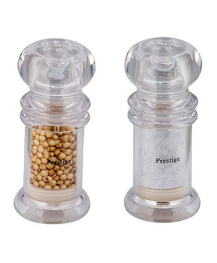 Prestige Salt & Pepper Shaker – Clear Prestige Salt & Pepper Shaker – Clear