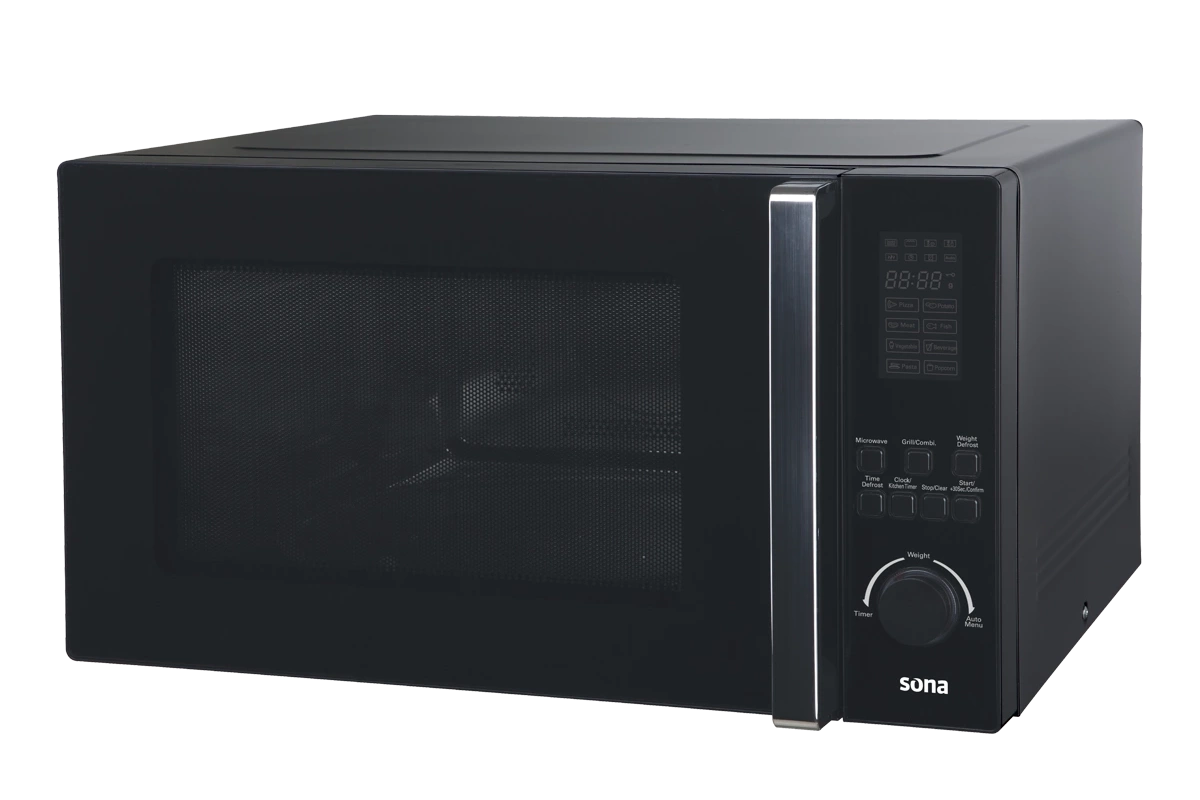 Sona Microwave Oven 45L with Grill – Black Sona Microwave Oven 45L with Grill – Black