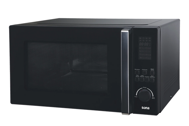 Sona Microwave Oven 45L with Grill – Black