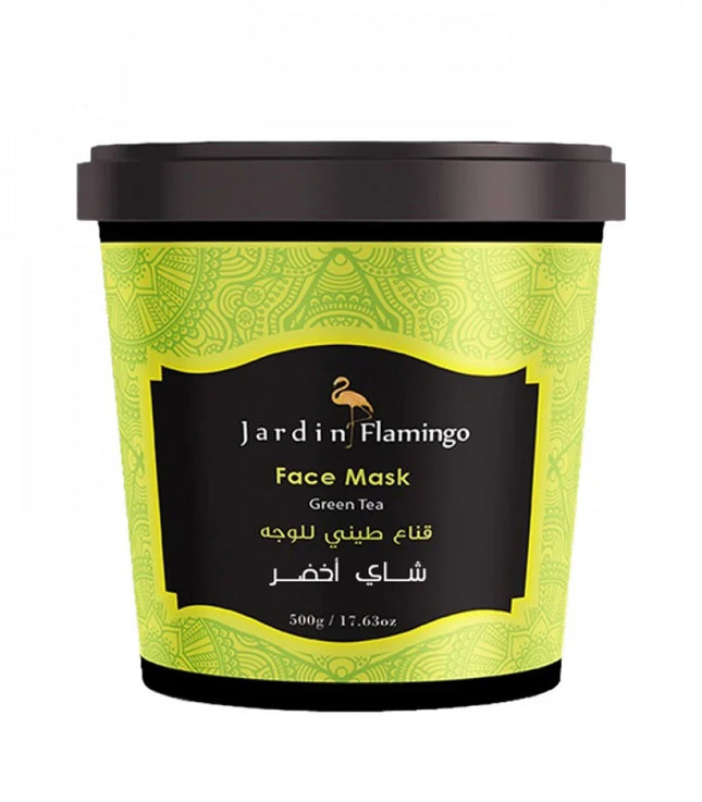 Jardin Flamingo Green Tea Clay Face & Body Mask 500g