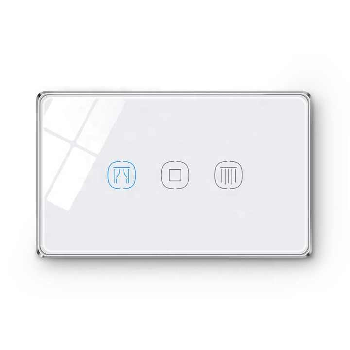 Zemismart Zigbee 1-Gang Curtain Switch (US Type, White) Zemismart Zigbee 1-Gang Curtain Switch (US Type, White)