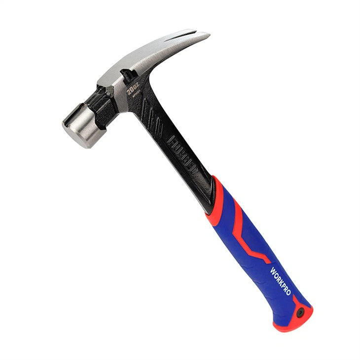 شاكوش خلع مع مسكة مسمارWORKPRO، وزن 450 غرام (16 أونصة) | WP241013 شاكوش خلع مع مسكة مسمارWORKPRO، وزن 450 غرام (16 أونصة) | WP241013