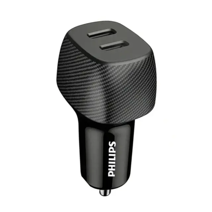 Philips DLP5522C 60W Dual USB-C Car Charger