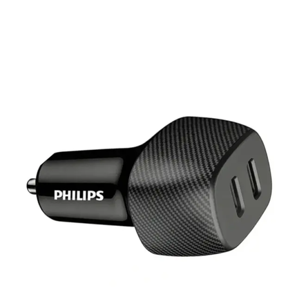 Philips DLP5522C 60W Dual USB-C Car Charger