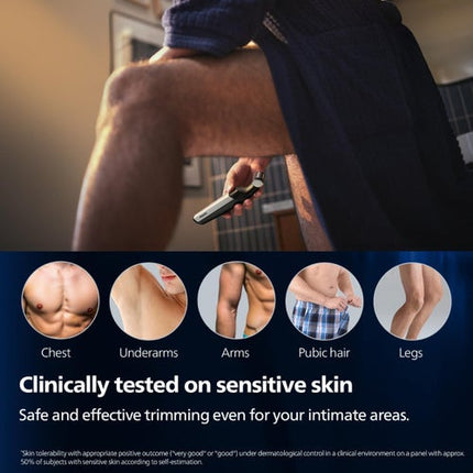 ماكينة حلاقة وتشذيب شعر الجسم فيليبس سلسلة 3000 موديل BG3007/15