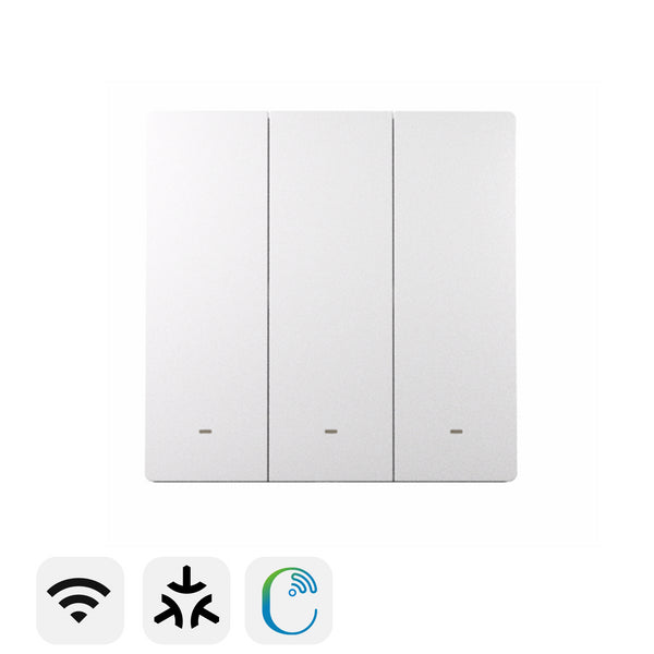 M5 SwitchMan Smart Wall Switch (3-Gang, White, Type 86) M5 SwitchMan Smart Wall Switch (3-Gang, White, Type 86)