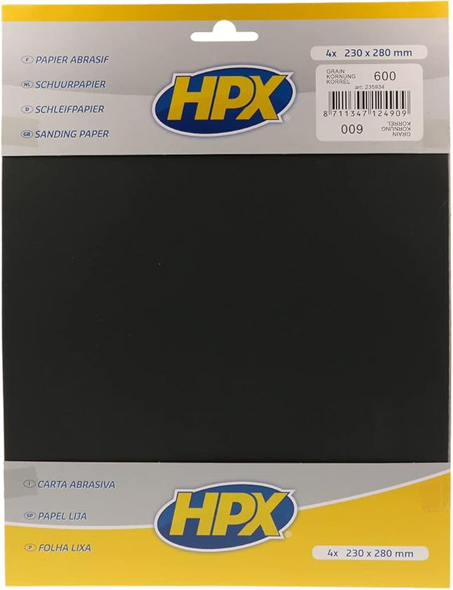 Sand paper p120x4 hpx