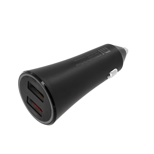 شاحن سيارة شاومي (Xiaomi) بقدرة 37 واط بمنفذين USB-A - شحن سريع فائق مع إضاءة LED وحماية ذكية شاحن سيارة شاومي (Xiaomi) بقدرة 37 واط بمنفذين USB-A - شحن سريع فائق مع إضاءة LED وحماية ذكية