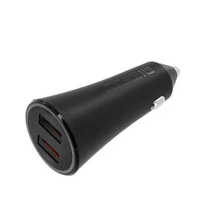 شاحن سيارة شاومي (Xiaomi) بقدرة 37 واط بمنفذين USB-A - شحن سريع فائق مع إضاءة LED وحماية ذكية