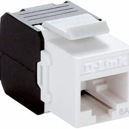 D-Link NKJ-6AWHI1B21 CAT6A 10G Keystone Jack -White