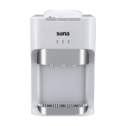 Sona Table Water Dispenser (Hot, Warm, Cold) – Silver