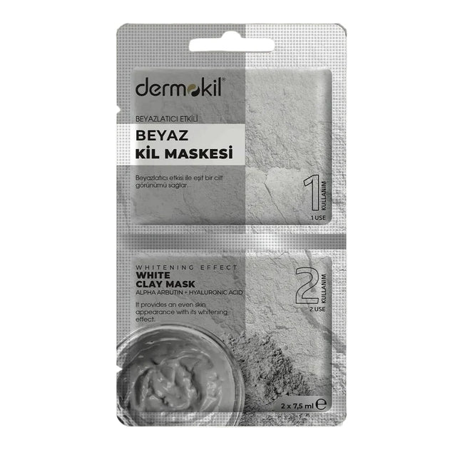 DERMOKIL Whitening Effect Clay Mask 7.5ml Sachet