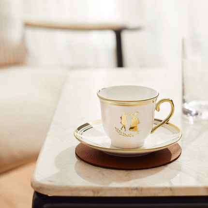Mireille Set of 4 Colorful Espresso Coffee Cups 90ml