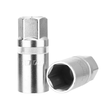 Total THSPS12216  1/2" Spark Plug Socket 21mm