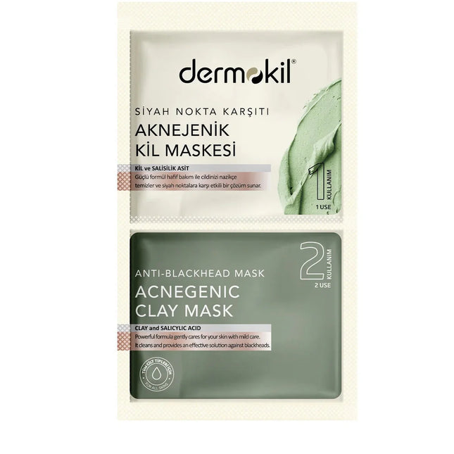 DERMOKIL Anti-Acne Clay Mask Dual Pack 2x7.5ml