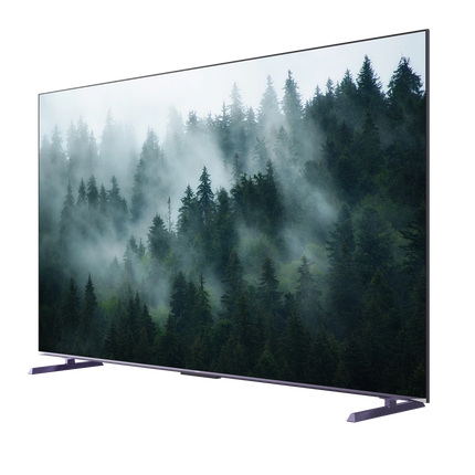 شاشة سكاي وورث 100 بوصة 4K مع رسيفر داخلي وتحكم صوتي QLED