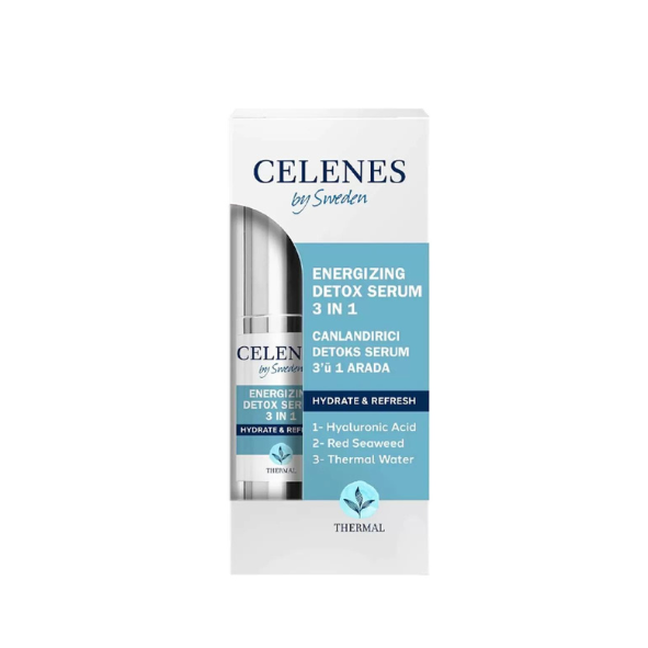 Celenes Energizing Detox Serum - Revitalizing Skin Treatment