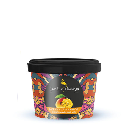 Jardin Flamingo Mango Face & Body Scrub - Natural Exfoliant