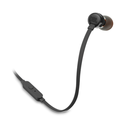 Tune 110 JBL TUNE110 - In-Ear Headphones with Pure Bass Sound, Black