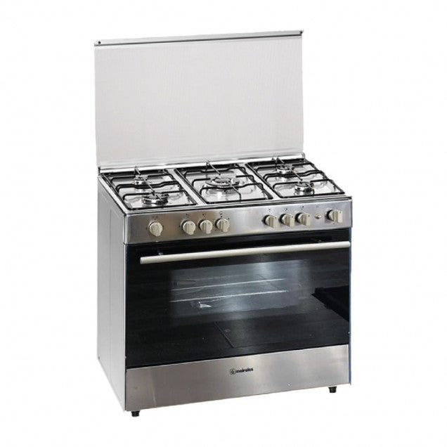 Meireles 90x60 cm Gas Cooker with Fan and Full Safety
